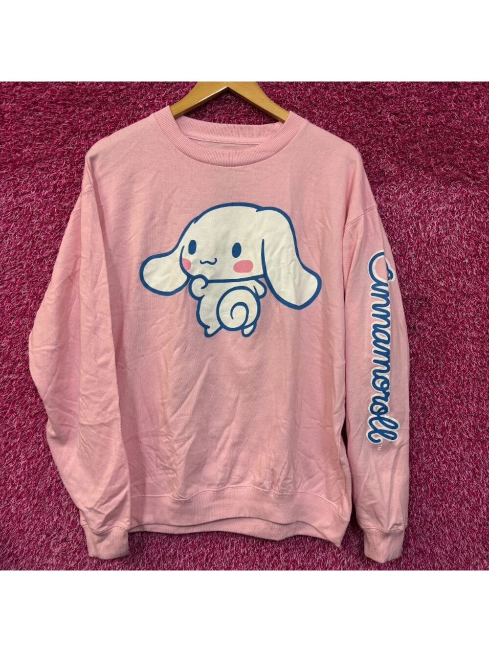Cinamarol Sanrio Kawaii Anime Cartoon Crewneck Sweater L